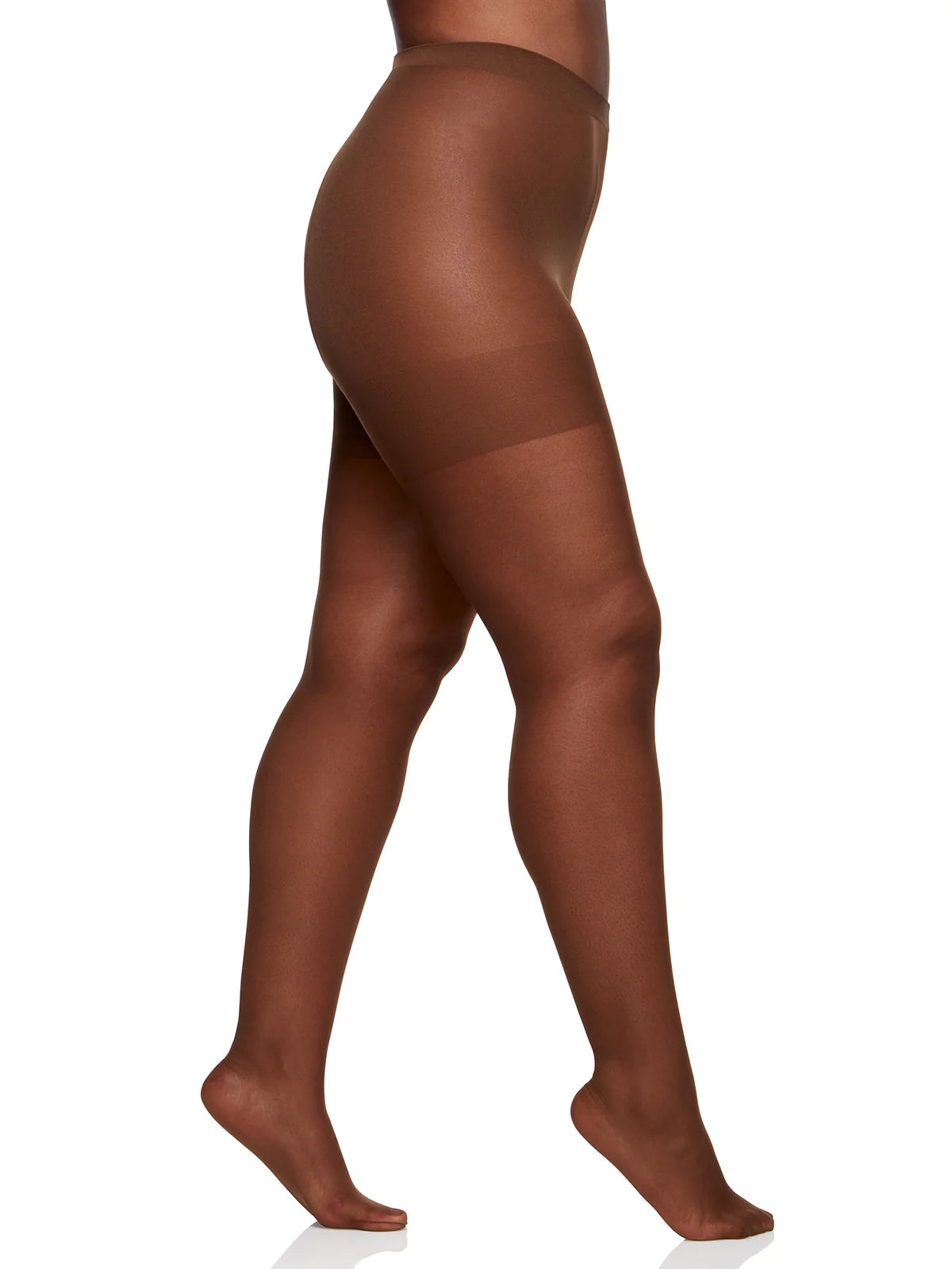 BERKSHIRE QUEEN ALL DAY SHEERS NON-CONTROL TOP PANTYHOSE WITH SANDALFOOT TOE - 4416