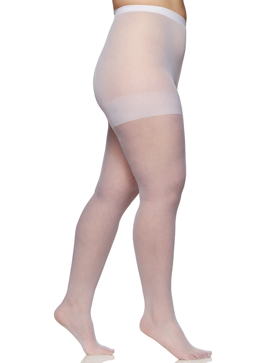 BERKSHIRE QUEEN ALL DAY SHEERS NON-CONTROL TOP PANTYHOSE WITH SANDALFOOT TOE - 4416