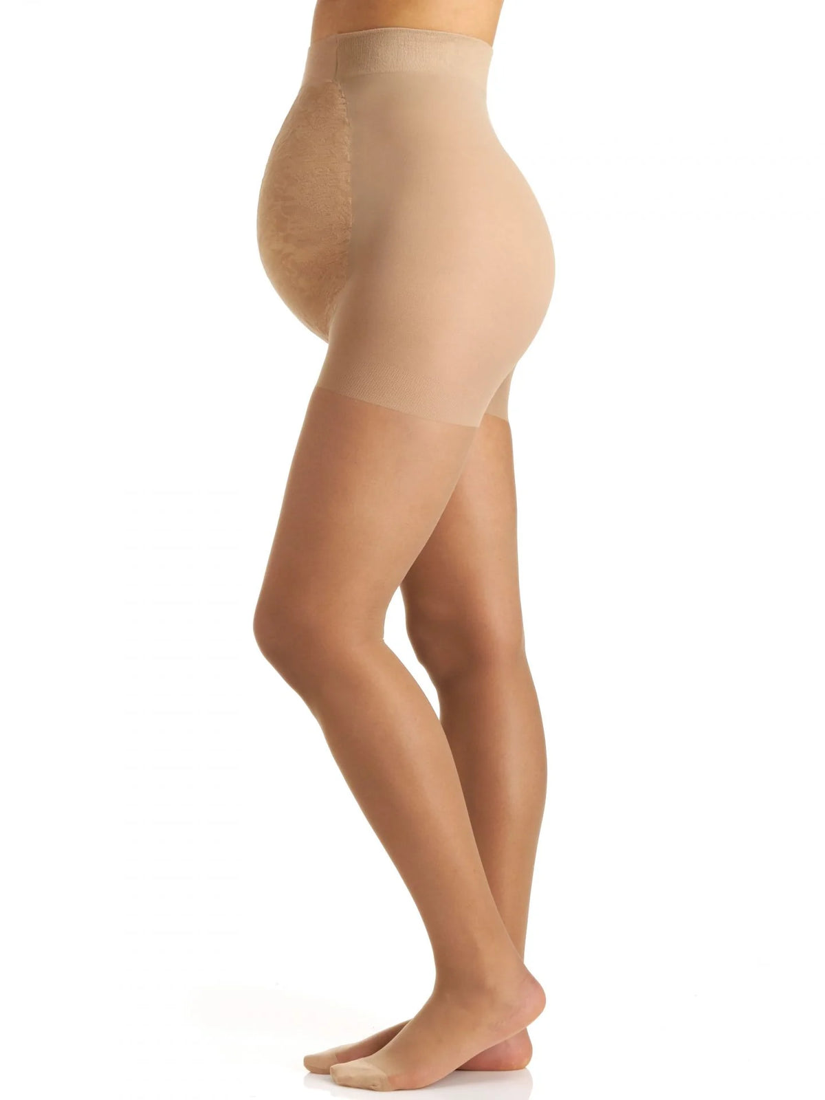 BERKSHIRE MATERNITY LIGHT SUPPORT PANTYHOSE WITH REINFORCED TOE - 5700