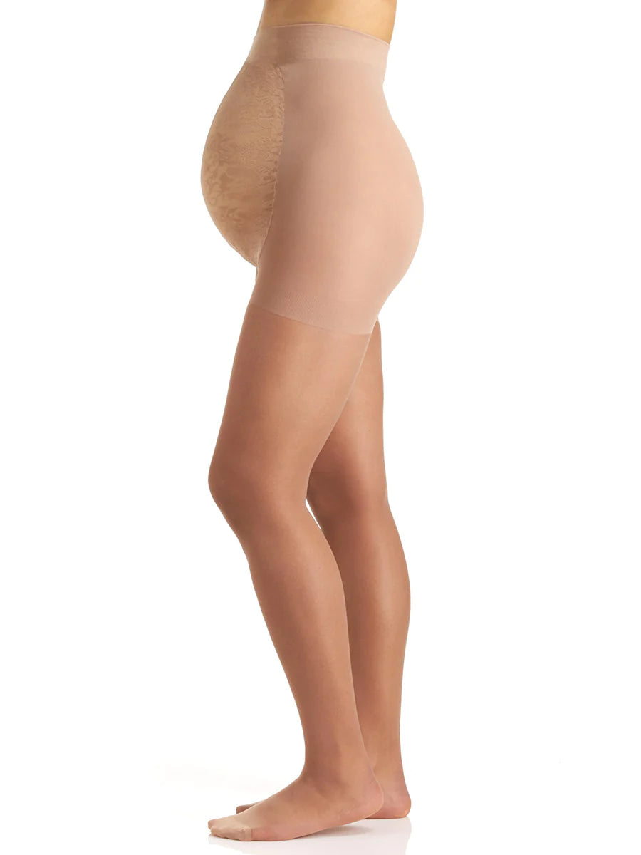 BERKSHIRE MATERNITY LIGHT SUPPORT PANTYHOSE WITH REINFORCED TOE - 5700