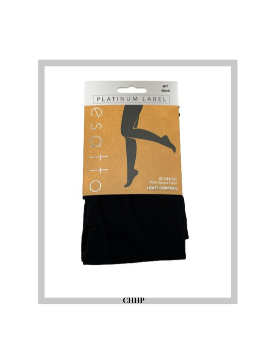 Esatto 80 Denier Women's Light Control Top Opaque Tights