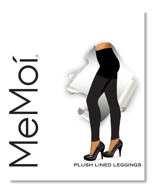 MEMOI MO-346 WOMEN'S FLEECE LINED FOOTLESS WINTER TIGHTS
