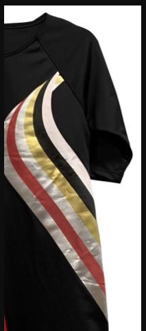 Child Play Metallic Stroke Modest Swim Dress