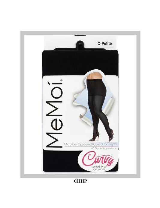 Memoi MM-2636 Microfiber Opaque 60 Denier Control Top Tights