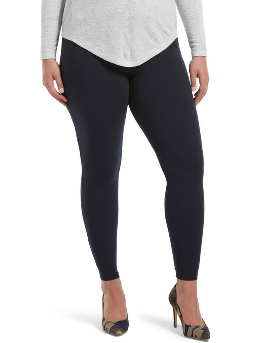 Wide Waistband Blackout Cotton Leggings